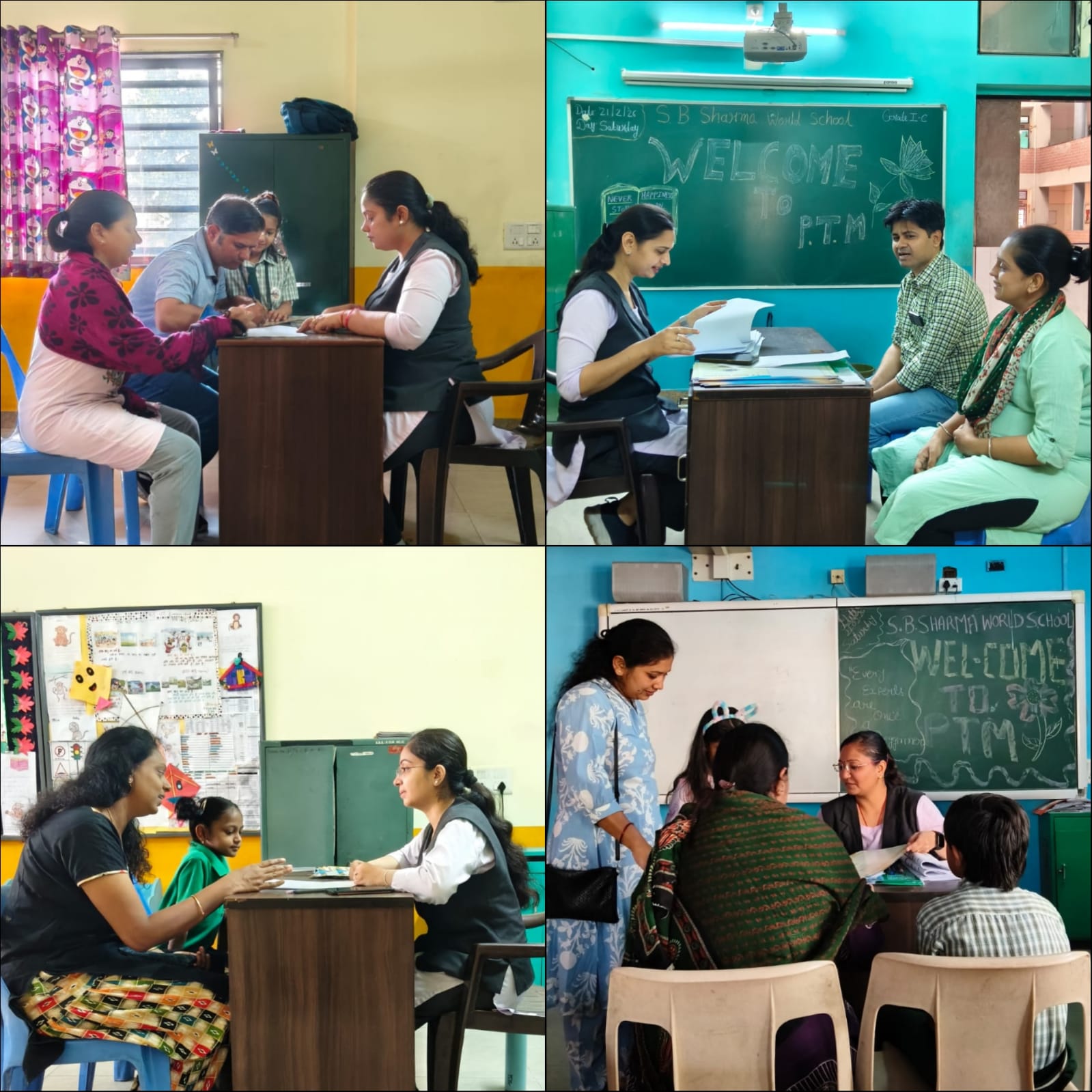 PTM – Parents Teacher Meeting