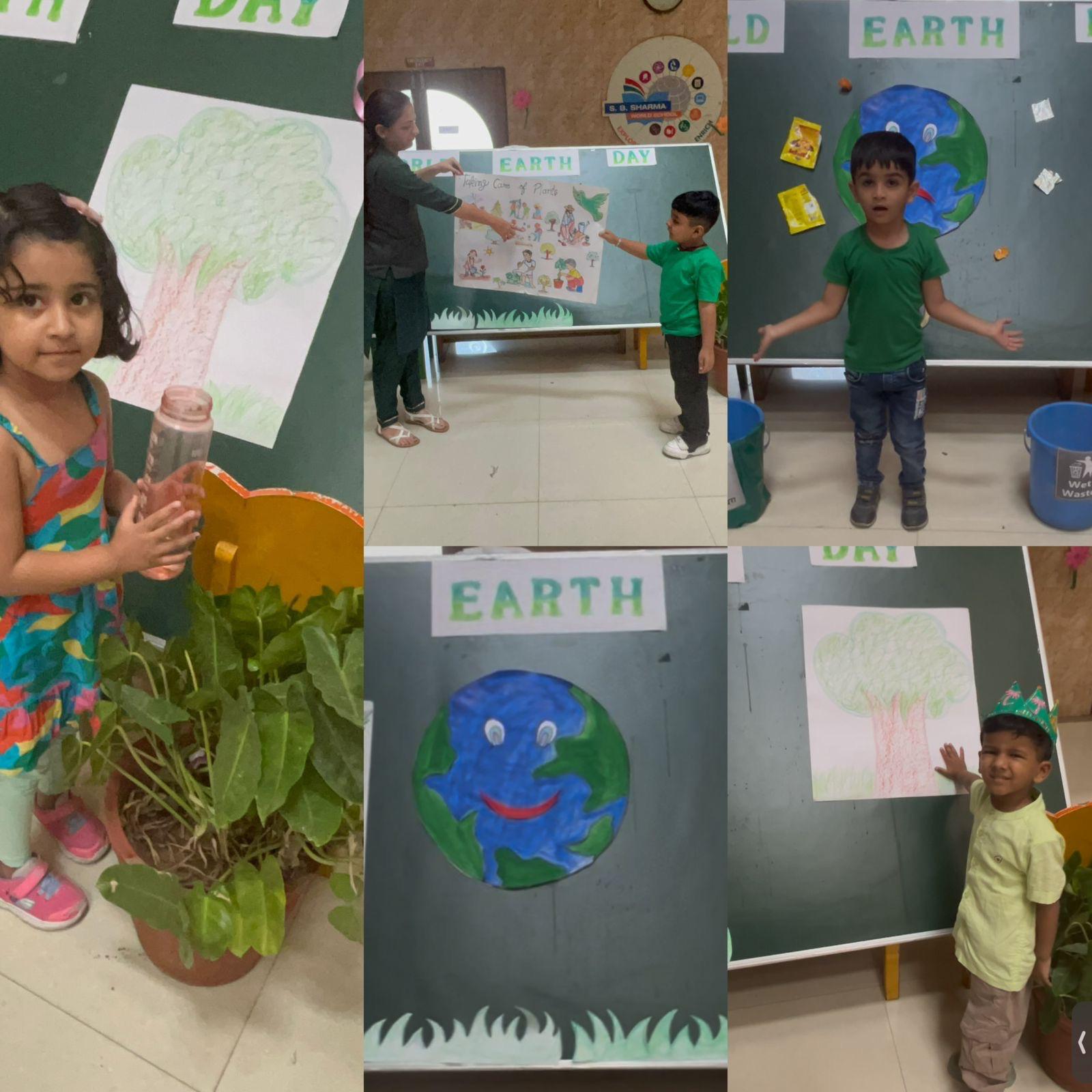 Earth Day & Green Day Celebration – Pre-Primary Section